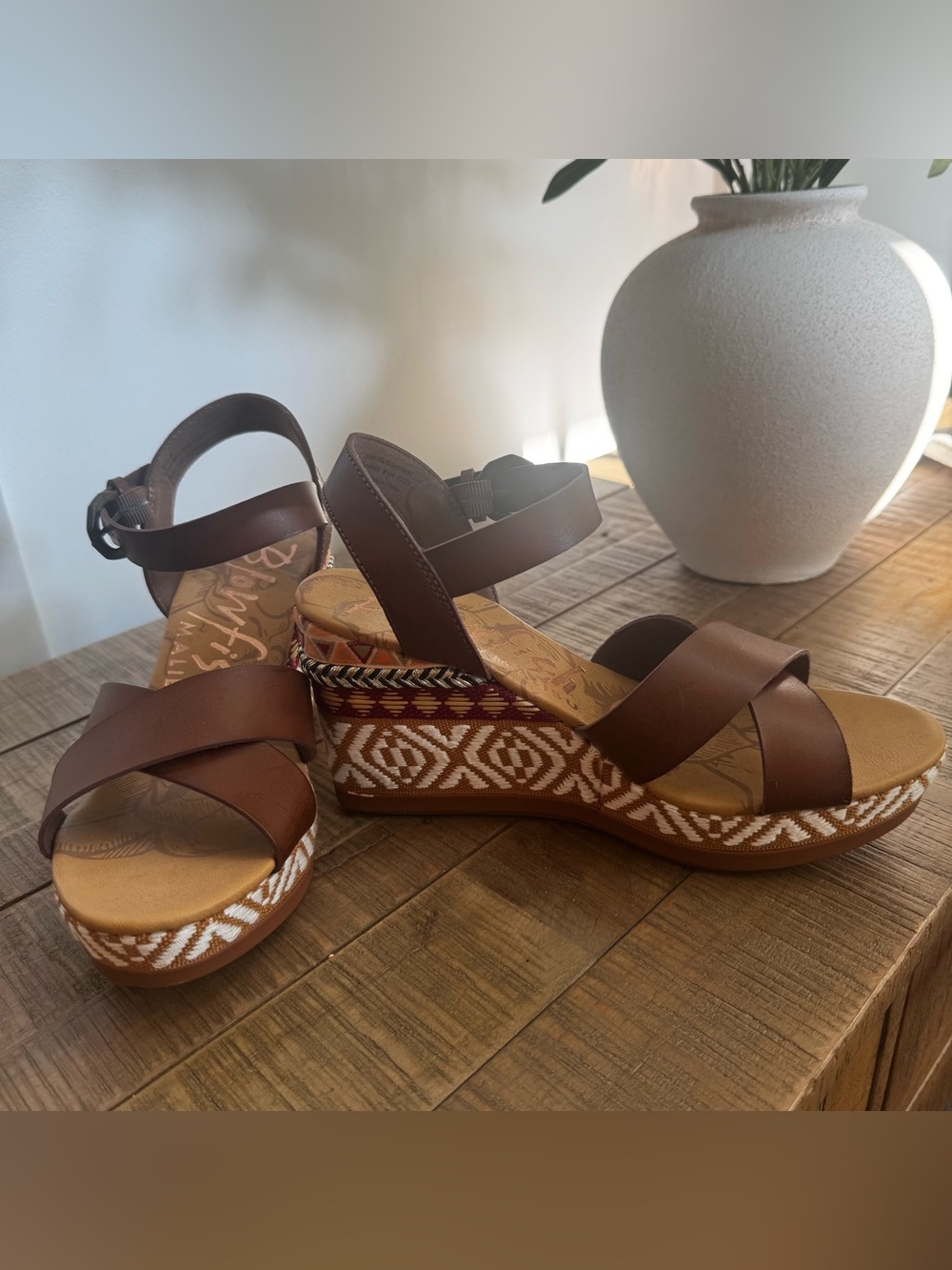Blowfish wedge sandals